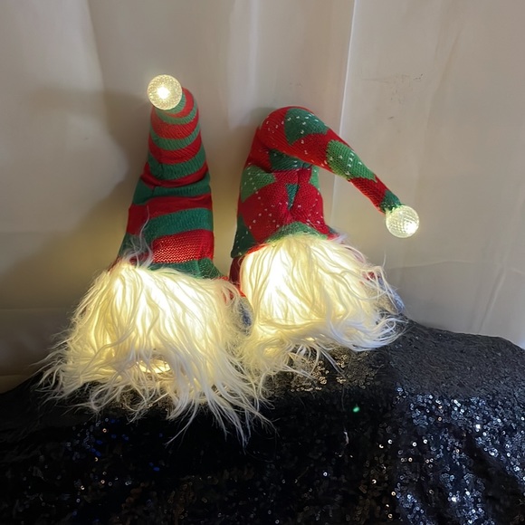 Aberlls (Set of 2) - Merry 
Christmas 7” W X 18” H Lighted Holiday Plush… - Picture 4 of 16